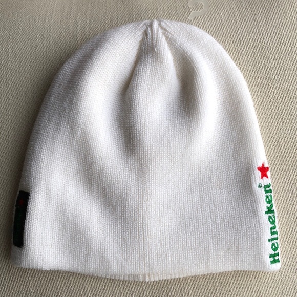 Heineken Other - 🍺 WHITE KNIT HEINEKEN TOUQUE